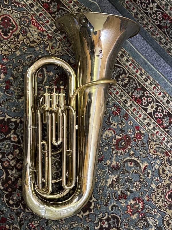Yamaha Tuba Model YBB-104 USED image 1