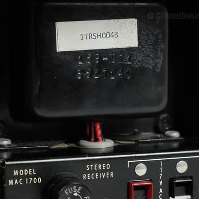 MCINTOSH MAC1700 Vintage Stereo Receiver – Professionally Restored – 1-Year Warranty image 15
