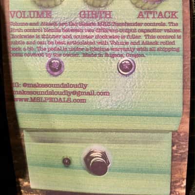 Makes Sounds Loudly Custom MKII Tonebender - Seafoam Green image 7