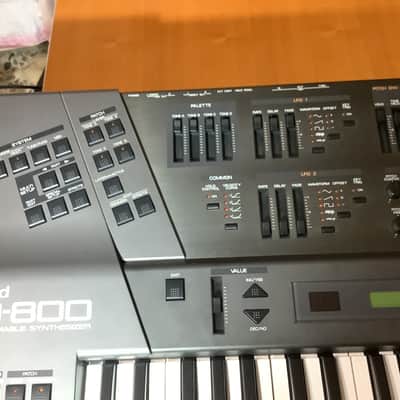Roland JD-800 61-Key Programmable Synthesizer 1991 - 1995 - Carbon image 6