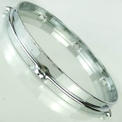 Yamaha 13" Aluminum 6Lug Power Hoop Tom Drum Batter Rim Maple Custom Mark1 Japan image 2