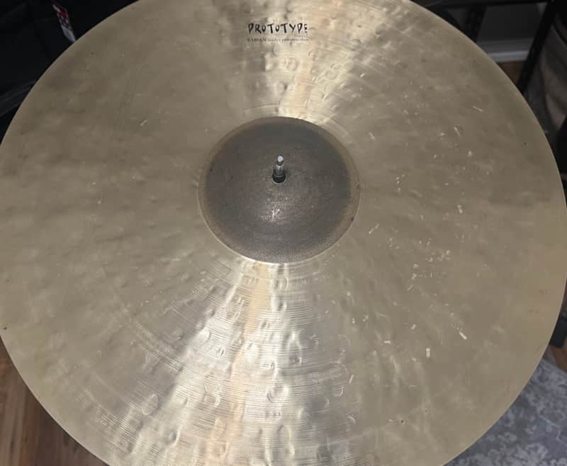 Sabian Prototype HHX 22” Raw Bell Ride 2025- present - Traditional image 1