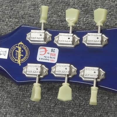 Epiphone Hummingbird Artist Acoustic Guitar Blueburst image 6