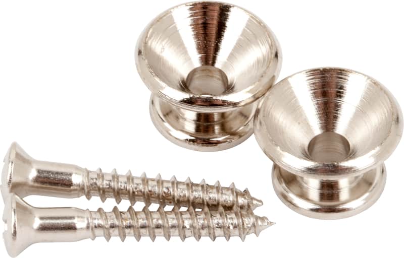 Fender Pure Vintage Strap Buttons Nickel image 1