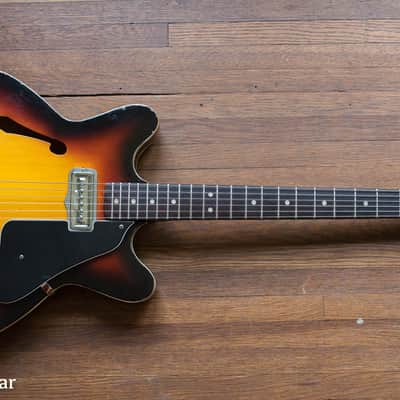 Fender pre-Coronado I (Aztec, Fantasy) 1965 Sunburst Neck image 7
