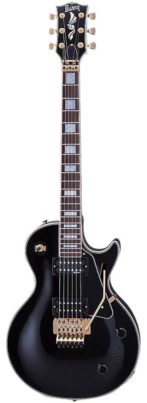 Burny RLC-105S Les Paul with Floyd and Sustainer 2022 Black | Reverb
