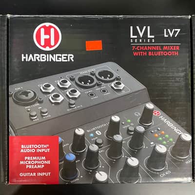 Harbinger LV7 7-Channel Analog Mixer With Bluetooth *Display Savings* image 1