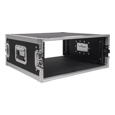 STRC-4U | 4U Space PA/DJ Rack/Road Case w/ 21" Depth, Plywood, Metal Ball Corners, Pro Tour Grade Flight Case image 1