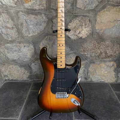 Fender Stratocaster 1979 - Brownburst - 100% Original - Maple Neck - W/ Polverini Hardcase Bild 2