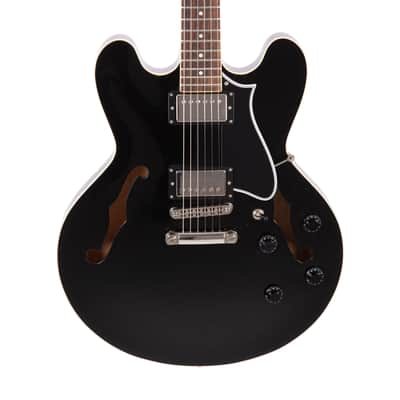 2021 Heritage Standard H-535 Semi-Hollow Electric Guitar, Ebony, AL0XXXX image 4