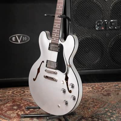Gibson Custom Shop 1961 ES-335 Semi-Hollow Electric Guitar - Silver with Hardshell Case image 17