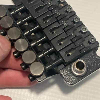 1990's Jackson Performer Guitars JT-500 Licensed Floyd Rose Tremolo Guitar Bridge Vibrato Brass Block image 14