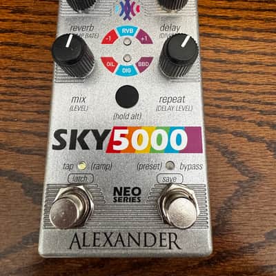 Alexander Pedals Sky 5000 Neo Series Delay | Reverb