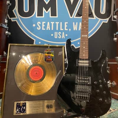 Kramer Brad Whitford’s Aerosmith, Sustainer, Authenticated (#89) 1987 - 1994 Black image 1