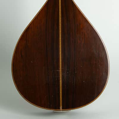 C. F. Martin Style B Flat Back Mandolin (1931), ser. #14953, original black hard shell case. image 4