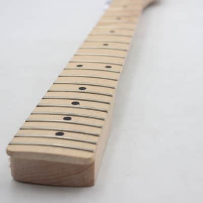 Davison New Maple 25" Scale Guitar Neck  w/ Tuners image 6