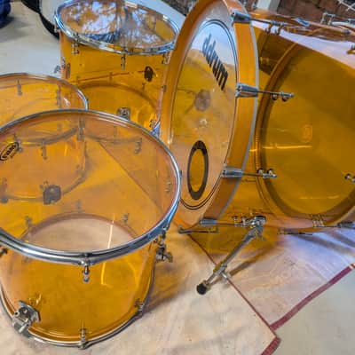 ddrum Diode Dominator (2006-2010s) - Orange Acrylic John Bonham Replica image 3