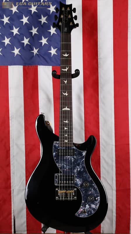 PRS S2 Vela Semi-Hollow w/Narrowfield Pickup - Black image 1