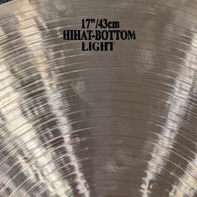 Heartbeat Percussion 17" Hybrid Studio/Classic Hi-hats image 13