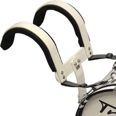 Trixon Field Series Marching Bass Drum 20×12 - White image 4