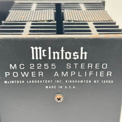 McIntosh MC2255 Stereo Power Amplifier image 15