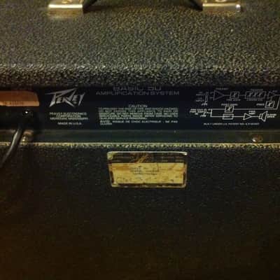 Vintage PEAVEY Basic 50 Bass Amplifier Amp 12" 50W NICE image 7