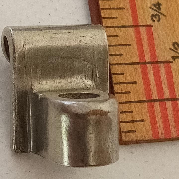 Leedy 1+T-Rod Clip Nickel Single-Flange Rim/Tension Hoop-Claw Tom/Snare Drum 40s — main photograph