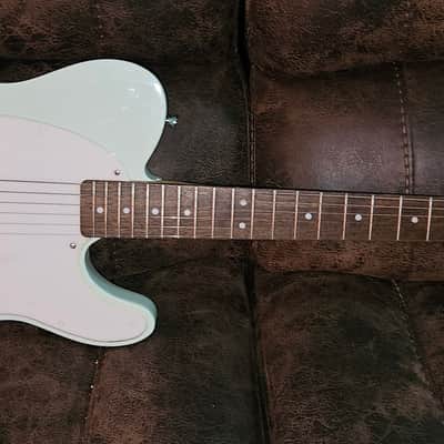 Kustom partscaster Telecaster Tom Delonge Inspired 2024 - Surf Green image 1