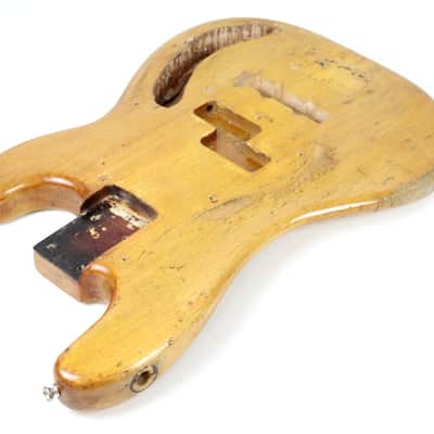 1959 Vintage Fender Precision Bass Pre-CBS Natural Alder ~Killer RELIC~ P-Bass 1950s USA image 8