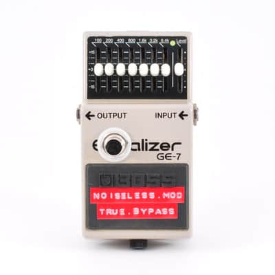 Boss GE-7 Modified True Bypass & Noiseless Equalizer Made In Taiwan 1999 Guitar Effects Pedal Used From Japan #JM85164 image 7