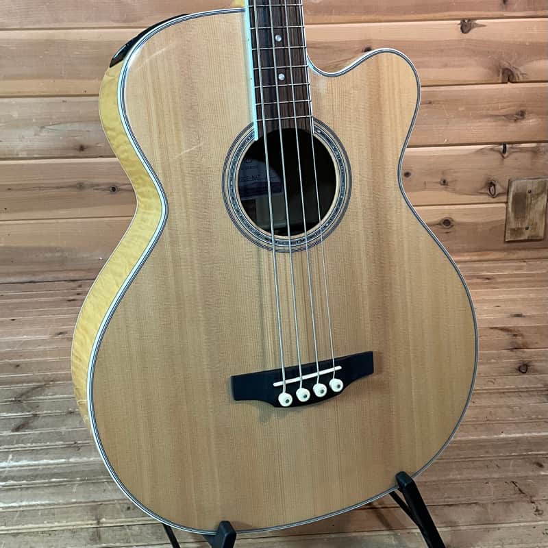 Takamine GB72CE Acoustic Bass Guitar - Natural image 1
