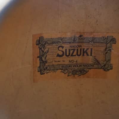 Suzuki MD-4 Bowl Back Mandolin Japan w/ Hard Case image 6