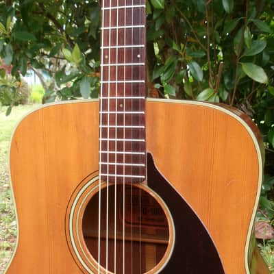 1972 Yamaha FG180 Red Label Nippon Gakki for Yamaha lovers image 3