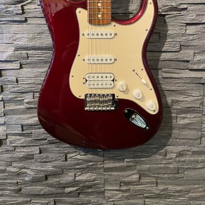 Fender Standard HSS Stratocaster with Rosewood Fretboard 1999 - 2005 - Midnight Wine image 2
