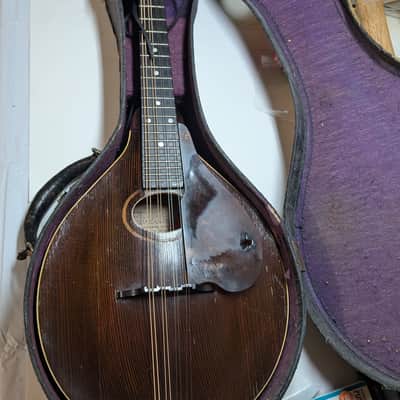 Original Vintage Gibson Style A Mandolin 1920 - Sunburst - Excellent Condition - Open to Offers image 2
