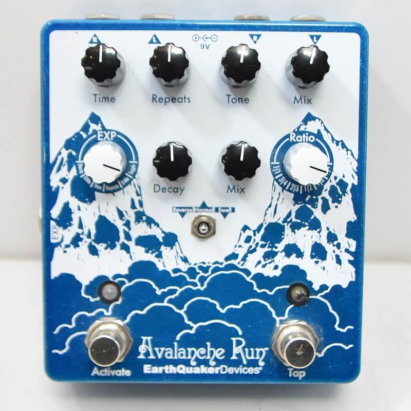 EarthQuaker Devices Avalanche Run Stereo Reverb & Delay with Tap Tempo