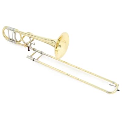 Bach A47X Stradivarius Artisan Tenor Trombone F Attachment X Wrap Lacquer image 1