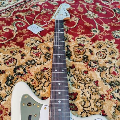 *NEW IN BOX* 2026 Fender Japan Limited Edition Traditional Collection, 60's Jaguar White Pearl Gold with Matching Headstock, MIJ JD26 image 13