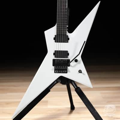 ESP LTD RS-1000 Random Star EMG Floyd Rose Guitar – Pearl White image 2