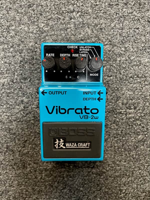 Boss VB-2W Wazacraft Vibrato Pedal image 1