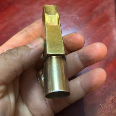 DG Cressent Tenor mouthpiece 1980s - Original plating image 4