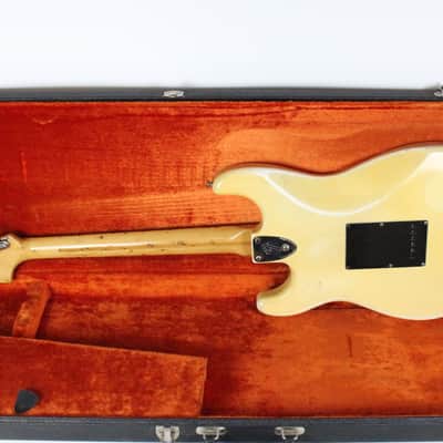 1977 Vintage Fender Stratocaster Olympic WHITE 100% Original Rosewood Fretboard 1970's Guitar OHSC image 2