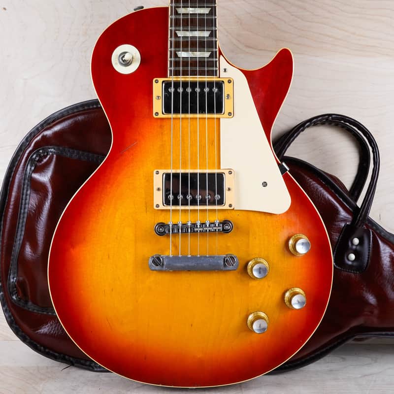 Tokai Reborn Old LS-50 MIJ 1980 Cherry Sunburst Vintage Japan w/ Bag image 1