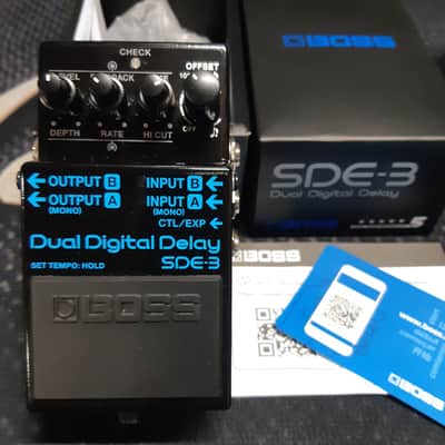 Boss SDE-3 Dual Digital Delay 2025 MIM with BOX image 1