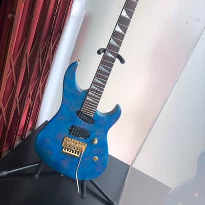 1992 MIJ Jackson Falcon Custom, 27 Frets, 24,75", Ancestor Of Caparison Horus, Original Hard Case image 2