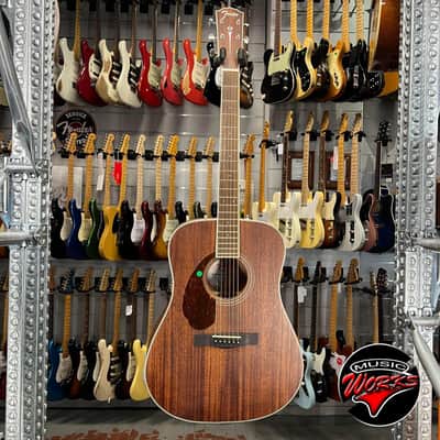 Fender   Paramount Pm 1 Am Ne Lh Nat Dreadnought Left Handed image 2