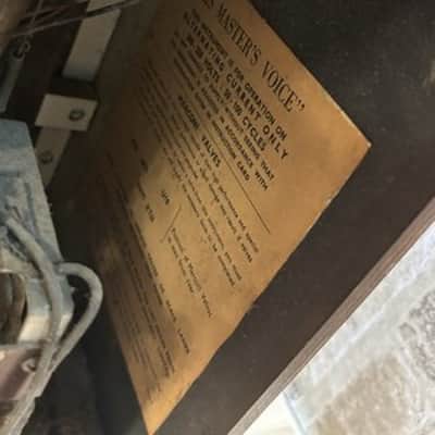⭐️Beautiful His Masters Voice Model 1124 - Vintage Radio⭐️Rare⭐️Untested⭐️ image 18