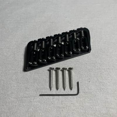 Hipshot Multiscale 7 String Bridge 18 degrees - Black image 2
