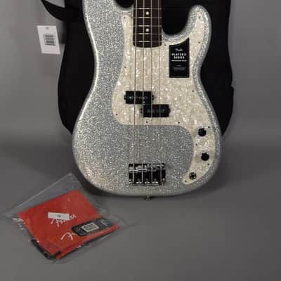 2026 Fender 75th Anniversary Player II Precision Bass Diamond Dust Sparkle w/Gig Bag image 1