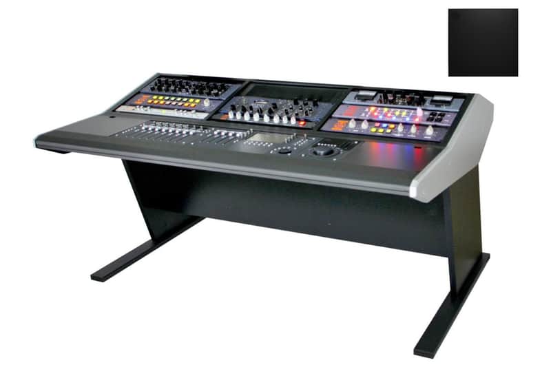 Sterling Modular Multi-Station Artist Series | 3 Bay Studio Desk | Basic Black image 1